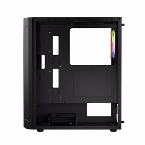 Logic ARAMIS ARGB MINIDI USB 3.0 kompiuterio korpusas, juodas