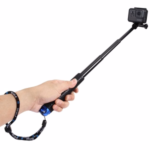 Селфи-палка Puluz для экшн-камер (DJI, GoPro, Insta360) (чёрный)