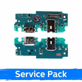 Krovimo lizdas Samsung A136 A13 5G su lanksčiąją jungtimi / plata (Service Pack)