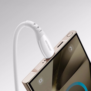 Joyroom S-A59 Vibrant Series 3A USB-A - USB-C laidas 1.2m - baltas