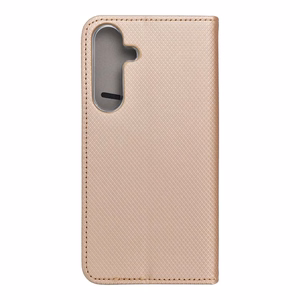 SMART CASE knygos dėklas SAMSUNG S25 Plus auksinis