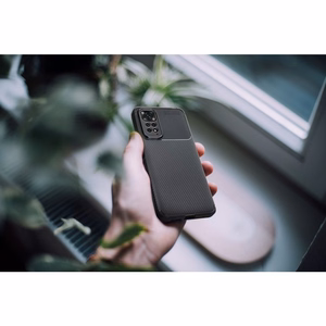 Dėklas skirtas Xiaomi Redmi Note 15 PRO 5G Carbon Premium juodas