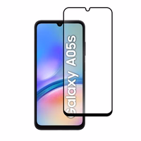 Apsauginis stiklas Blue Star - SAMSUNG A05s viso ekrano (su rėmeliu, mažo dydžio) - juodas