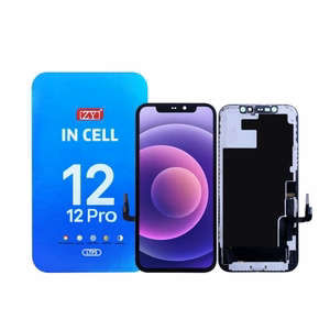 Ekranas Apple iPhone 12 / 12 Pro su lietimui jautriu stikliuku ZY Incell LTPS Premium (Removable IC)