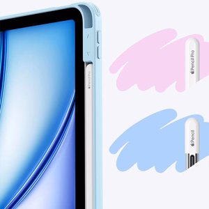 ESR Atverčiamas hibridinis dėklas iPad 10.9" 2020-2022 (4/5 gen.) / 11" 2024-2025 (6/7 gen.) - mėlynas