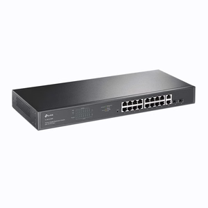 TP-Link 18 priev. gigabitų rack komutatorius su 16 priev. PoE+