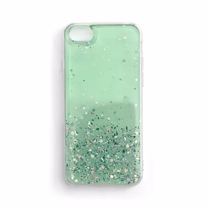 Wozinsky Star Glitter Shining dėklas telefonui Xiaomi Mi 10T Lite žalias