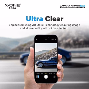 X-ONE Sapphire Camera Armor Pro - для iPhone 16 Pro/16 Pro Max - серебряный