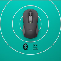 Logitech Signature M650 kompiuterio pelė Dešinės rankos RD belaidis ryšys + „Bluetooth“ Optinis 2000 DPI