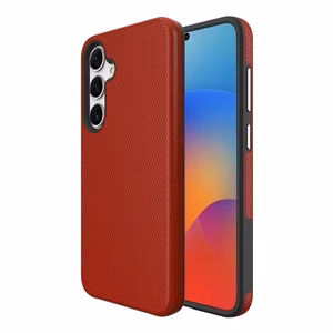Dėklas Perfectionists Triangle Case Samsung G991 S21 5G raudonas