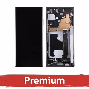 LCD ekranas skirtas Samsung N985 (N986) Note 20 Ultra su rėmeliu / Mystic Bronze / OEM