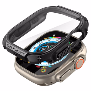 Spigen Tough Armor dėklas, skirtas Apple Watch Ultra 49 mm, juodas