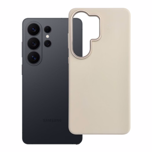 Dėklas Samsung S26 ULTRA Forcell F-Protect Frame Premium suderinamas su MagSafe antikinė balta