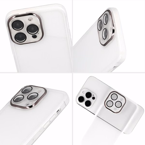 Apsauginis objektyvo dėklas Tecno Spark 10 Pro - baltas skaidrus