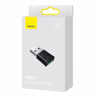 BASEUS Bluetooth adapteris USB A BA07 juodas