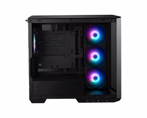 MSI MAG PANO M100R PZ Micro Tower juodas kompiuterio korpusas