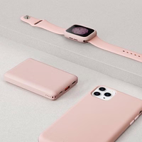 Išorinė baterija Uniq Fuele mini 8000mAh USB-C 18W PD - rožinė