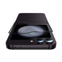 "Benks" grūdintas stiklas "Warrior HD", skirtas "Samsung Galaxy Z Flip 6", juodos spalvos