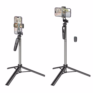 Asmenukių lazda HOCO K19 (Selfie Stick) / trikojis, 157cm, BT