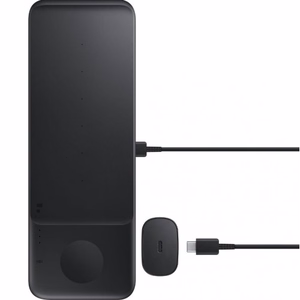 Belaidis įkroviklis Samsung Trio EP-P6300TWEGEU baltas 25W (su įkrovikliu ir laidu) / 100% originalus /