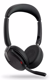 Jabra Evolve2 65 Flex Laisvų rankų įranga Vielinis ir Bevielis Su lankeliu Biuras / skambučių centras Bluetooth Juoda