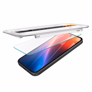 Spigen Glas.TR "Ez Fit" grūdinto stiklo rinkinys (2 vnt.) Google Pixel 9A - skaidrus