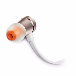 Laidinės ausinės JBL T290 su mikrofonu, Jack 3,5mm, auksinės
