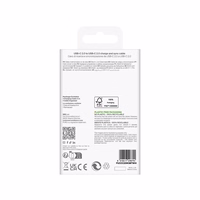 Puro TPE 25W USB-C - USB-C 3m kabelis - baltas