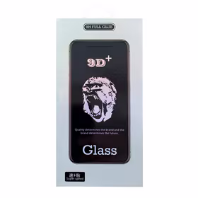 LCD apsauginis stikliukas 9D Gorilla Apple iPhone 6/6S juodas
