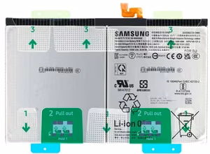 Оригинальный аккумулятор Samsung Tab S10 FE+/S10+ X620/X626/X820/X826 EB-BX828ABE 10090mAh (service pack)