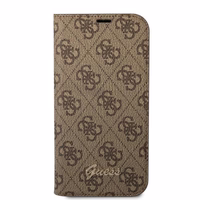 Guess GUBKP14SHG4SHW iPhone 14 6.1 "ruda / ruda knyga 4G Vintage Gold Logo