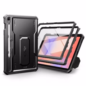 "Tech-Protect Kevlar Pro" dėklas "Samsung Galaxy Tab S9" - juodas