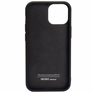 Audi Carbon Fiber Stripe iPhone 11 / Xr 6.1" чёрный/чёрный хардкейс AUS-TPUPCIP11-R8/D1-BK