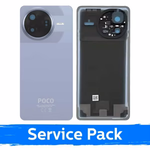 Xiaomi Poco F7 Pro 5G galinis dangtelis, mėlynos spalvos (gamintojo serviso pakuotė)