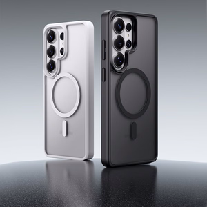 Rock Guard Touch Matte Series magnetinis dėklas skirtas Samsung Galaxy S26 Plus juodas