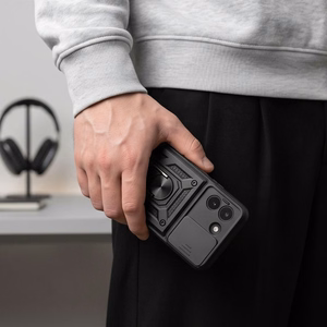 Tech-Protect CamShield Pro dėklas, skirtas Xiaomi Redmi Note 17 Pro Max 5G – juodas