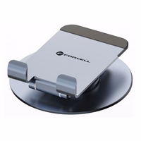 Forcell F-GRIP Fold Stand 3 360 stalo laikiklis - pilkas