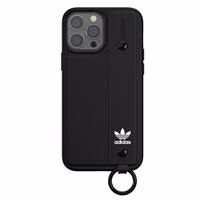 Adidas OR dėklas su rankenos dirželiu iPhone 13 Pro Max 6.7" juodas/juodas 47139