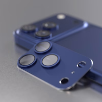 Etteri kameros lęšio apsauga iPhone 17 Pro Max mėlynas