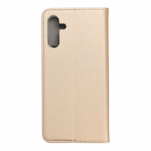 SMART CASE knygos dėklas SAMSUNG A13 5G / A04S auksinis