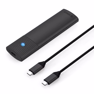 "Orico PWM2 M.2 NGFF SATA USB-C 5 Gb/s" diskinis kaupiklis - juodas
