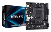 Asrock A520M-HVS AMD A520 AM4 lizdas „micro ATX“