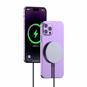 Dudao A12XS 15W MagSafe suderinamas Belaidis įkroviklis - juodas