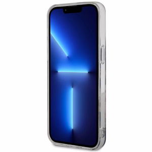 Guess GUHMP14XHCFWSK iPhone 14 Pro Max 6.7" juodas kietas dėklas Flower Magnetinis