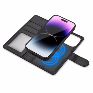 Tech-Protect Wallet MagSafe dėklas iPhone 12 / 12 Pro - juodas