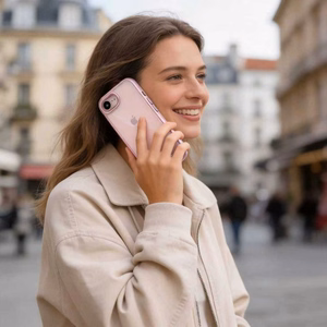 TECH-PROTECT MAGMAT IPHONE 16E / 17E SOFT PINK/CLEAR