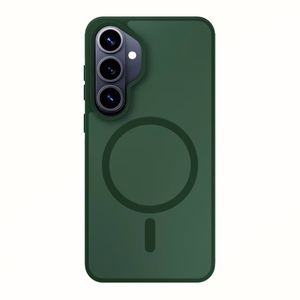 Samsung Galaxy S26 - 3mk Smoke MagCase Green