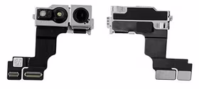 Lanksčioji jungtis skirta iPhone 15 su priekine kamera, šviesos davikliu originali (used Grade A)