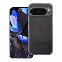 Dėklas telefonui 2 mm GOOGLE PIXEL 9 PRO (kameros apsauga) skaidrus