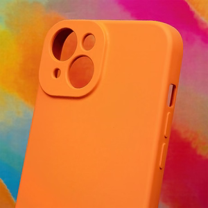Silikoninis dėklas, skirtas "Xiaomi Redmi 13c 5G orange